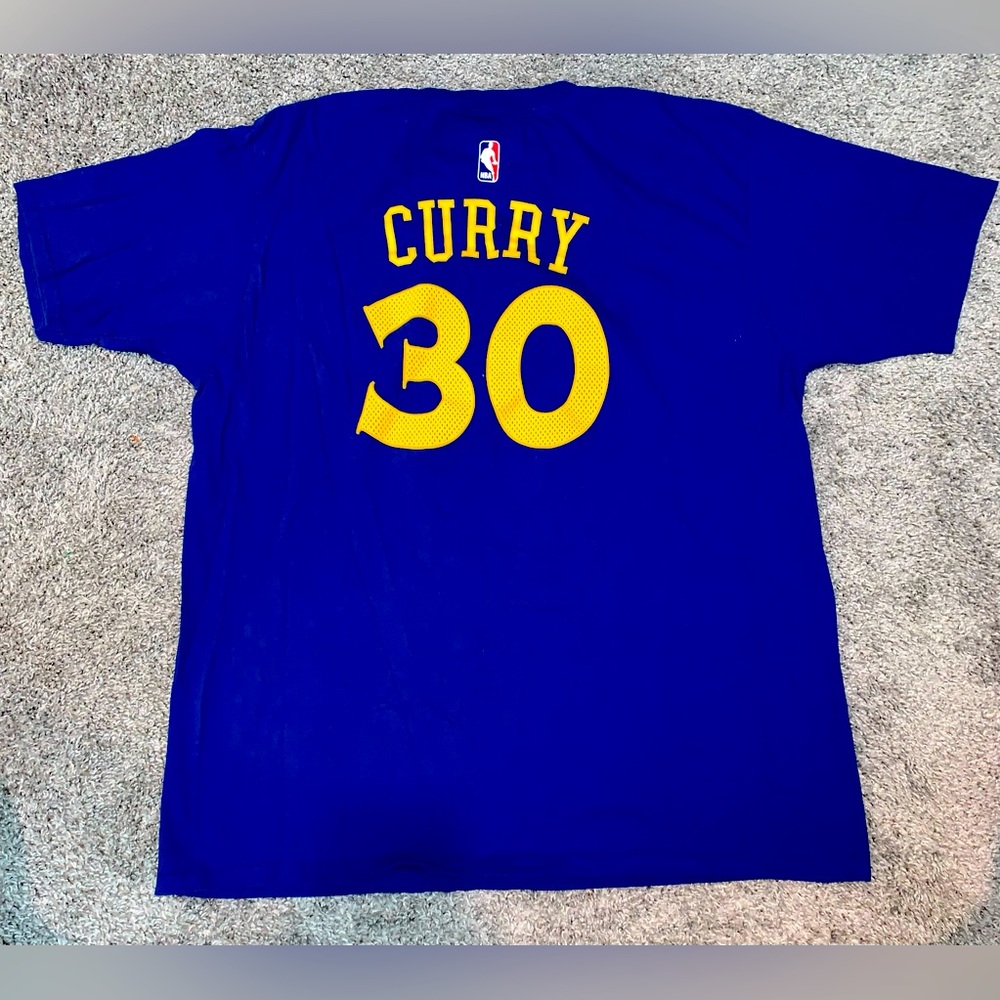 ADIDAS NBA BASKETBALL JERSEY SHIRT GOLDEN STATE WARRIORS STEPH CURRY STEPHEN
